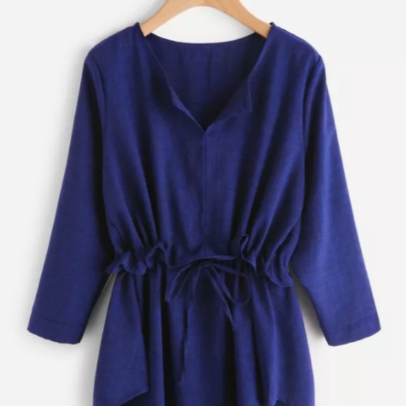 Drawstring Frill Blouse - Picture 3 of 7